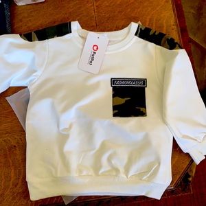 NWT PatPat Boys’ 3T Camo Outfit